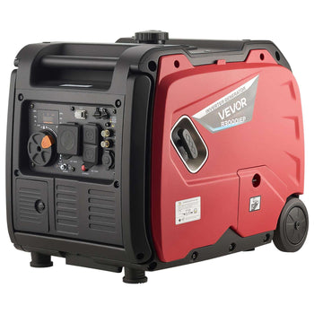 Inverter Generator, 4200W Peak Watt Quiet Inverter Generator, Electric Start Inverters Generators for Home Outdoor, Gas Powered, Stable Power, CO Sensor, RV Ready 8.3A Outlet, Long Run Time