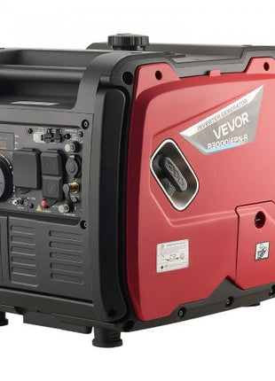 Inverter Generator, 4200W Peak Watt Quiet Inverter Generator, Dual Fuel Inverters Generators for Home Outdoor, Gas & LPG Powered, Stable Power, CO Sensor, RV Ready 8.3A Outlet, Long Run Time