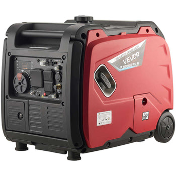 Inverter Generator, 4200W Peak Watt Quiet Inverter Generator, Dual Fuel Inverters Generators for Home Outdoor, Gas & LPG Powered, Stable Power, CO Sensor, RV Ready 8.3A Outlet, Long Run Time