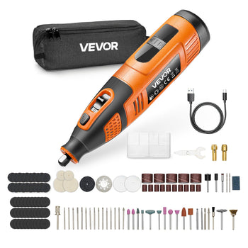 119-Piece Cordless Rotary Tool Kit, DC12V Portable Mini Power Rotary Tool, 28-Level Speed 5000-32000 RPM Multi-Purpose DIY Tools for Engraving, Sanding, Polishing, Carving, Cutting, DIY Crafts