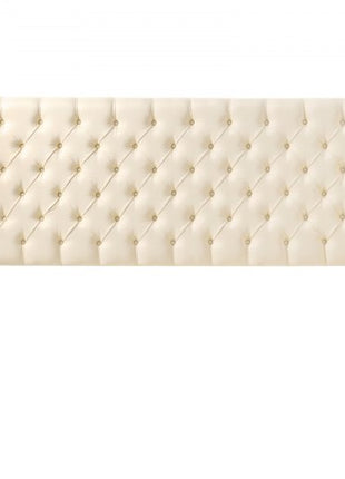 Headboard, King Size Headboard with Adjustable Height, Comfortable Diamond Tufted for King Size Bed, W84.1 x H (54.33-60.24) x D 8.27 in, Ideal for Bedroom, Hotel, Homestay, Dormitory, Cream
