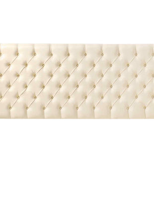Headboard, King Size Headboard with Adjustable Height, Comfortable Diamond Tufted for King Size Bed, W84.1 x H (54.33-60.24) x D 8.27 in, Ideal for Bedroom, Hotel, Homestay, Dormitory, Cream