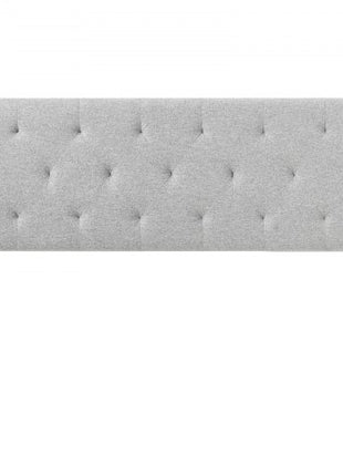 Headboard, Full Size Headboard with Adjustable Height, Comfortable Diamond Tufted for Full Size Bed, W 56.3 x H?35.6-47.4?inches, Ideal for Bedroom, Hotel, Homestay, Dormitory, Light Grey