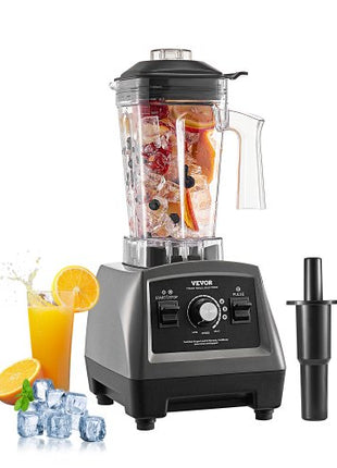 Blender for Smoothies, 61 oz 1400W, Professional Blender with Powerful Motor, Multi-Functional Food Processing Blender with 2 Cups for Smoothie/Milkshake/Juice, Fits for Kitchen
