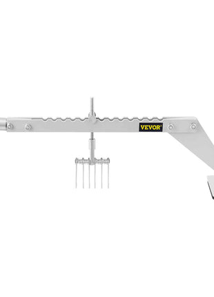 Dent Pull Lever Bar 6 Claw Hook Dent Puller Single Leg Lifter Portable Dent Pull Bar Aluminum Alloy for Car Dent Repairing