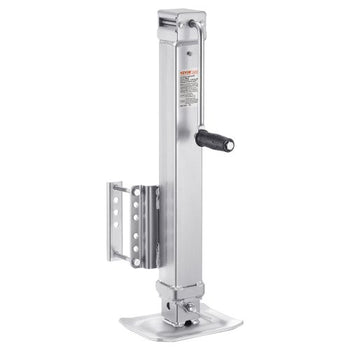 Trailer Jack, 8000 lbs Static Load Capacity, Heavy Duty Swivel Bolt-on Trailer Jack, 28.5" Lift Trailer Jack Stand with Handle for RV Trailer, Horse Trailer, Utility Trailer, and Yacht Trailer