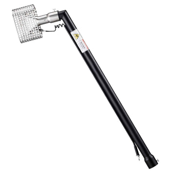 3FT Extension Pole for Heat Gun, Only Compatible with  Propane Heat Guns, Extended Reach Rod for Fast Heat-Shrink Wrapping, Combustor Head Included