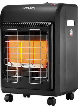Propane Heater, 6000 to 18000 BTU Propane Cabinet Heater with 3 Modes Temp Settings & Tip-over Protection, Garage Radiator Heat up to 450 Sq.Ft, for Camping,Garage, Patio,Indoor/Outdoor
