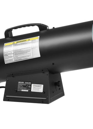Propane Heater, 60000BTU Forced Air Propane Heater with Stepless Temp Settings & security Protection, Portable Garage/Shop Barrel Heater for Garages, Job Sites,Indoor/Outdoor