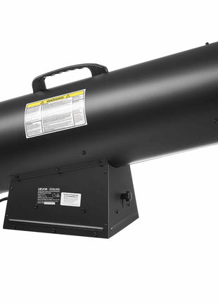 Propane Heater, 100000BTU Forced Air Propane Heater with Stepless Temp Settings & security Protection, Portable Garage/Shop Barrel Heater for Garages, Job Sites,Indoor/Outdoor