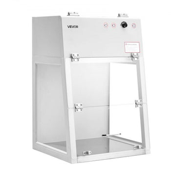 Laminar Flow Hood, 20.08 x 20.47 x 23.62 inch Working Area Portable Clean Room, Meets ISO Class 5 Clean Room Standards, with HEPA-14 Filter and G1 Pre-Filter, for Medical and Laboratory Use