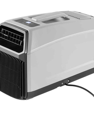 Portable Camping Air Conditioner 3050 BTU, Tent AC Unit with Hose, Remote & Touch Control, 61–90°F Adjustable, 150 m³/h High Airflow, Low Noise, Ideal for Tent. RV, Outdoor Cooling, Dark Grey