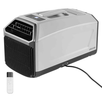 Portable Camping Air Conditioner 3050 BTU, Tent AC Unit with Hose, Remote & Touch Control, 61–90°F Adjustable, 150 m³/h High Airflow, Low Noise, Ideal for Tent. RV, Outdoor Cooling, Dark Grey