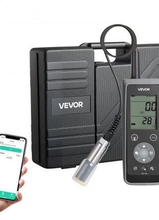 Dissolved Oxygen Meter, 0.0-50.0 mg/L Measurement Range, Portable Dissolved Oxygen Tester Kit with 13.1 ft Electrode Cable, Bluetooth/USB Data Transfer, 750 Data Sets Storage, DO Meter for Ponds