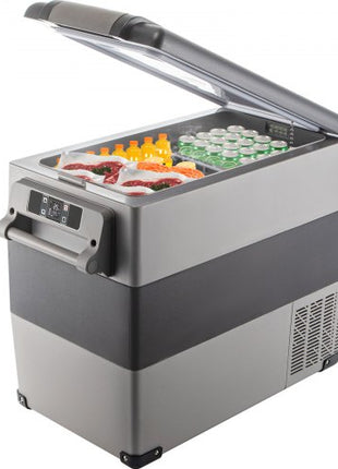 12 Volt Refrigerator, 58 Qt Car Refrigerator, Dual Zone Portable Freezer, Cooler Compressor Freezer with 12/24V DC and 110-240V AC, Freezer Fridge Cooler, for Car, Truck RV, Camping and Home Use