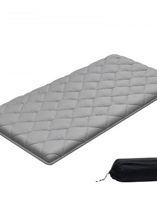 Japanese Tatami Mat, Twin Size Foldable Japanese Tatami Mattress, Futon Mattress with Storage Bag & Fastener, 9-Layer Floor Mat for Sleeping, Dormitory, Meditation, Yoga, 80 x 39 x 3.5 in, Gray