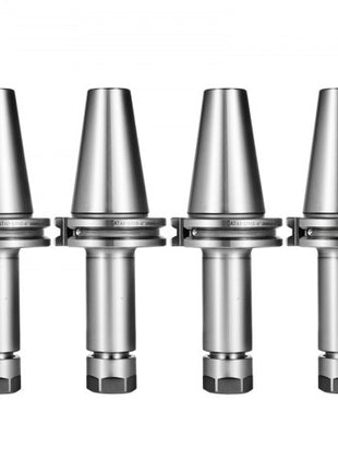 CAT40-ER16 COLLET CHUCK--4 CHUCKS Tool Holder Set 100mm