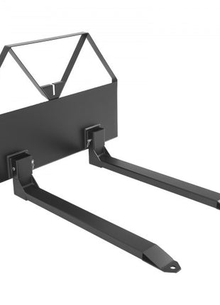 Skid Steer Pallet Forks, 2600 lbs Rated Capacity, Pallet Fork Frame Attachment with 48-inch Pallet Forks Blades, 1-7/8 inch Ball Hitch Receiver, Quick Tach Connection for Skid Steers, Tractors