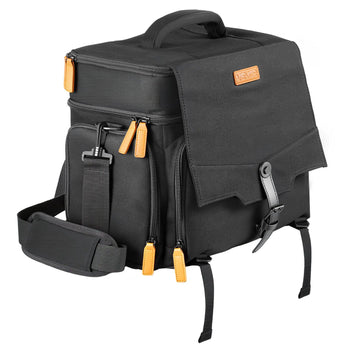 Miniature Storage Carrying Figure Bag, Fits 16 Infantry Minis, Miniature Transport Bag with Handle & Adjustable Shoulder Strap, 1 Foam Layer for Large Storage Capacity (Minis Not Included)