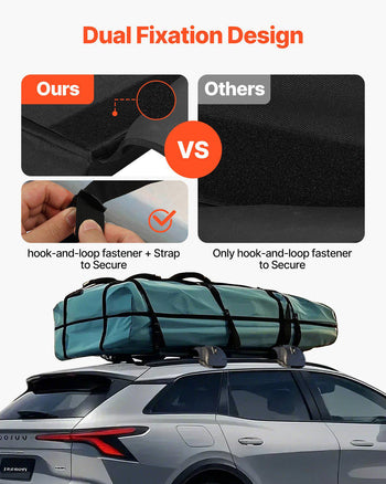Soft Roof Rack Pads, 28" Universal Car Roof Rack Pads for Various Crossbars, 88LBS Load Capacity Luggage Kayak Carrier with 2 Tie Down Straps for SUPs Canoes Snowboards Paddle Boards