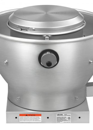Commercial Kitchen Exhaust Fan, 612 CFM Restaurant Canopy Hood Exhaust Fan, 0.25HP 180W Direct Drive Food Truck Hood Vent, High Speed & Low Noise, for Warehouse, Agriculture