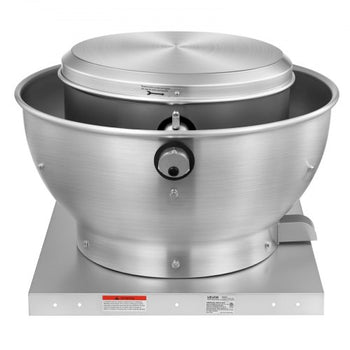 Commercial Kitchen Exhaust Fan, 2109 CFM Restaurant Canopy Hood Exhaust Fan, 0.75HP 560W Direct Drive Food Truck Hood Vent, High Speed & Low Noise, for Warehouse, Agriculture