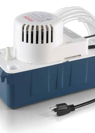 Condensate Pump, 1/33 HP, 100 GPH, 22 ft Lift, 115V Automatic Condensation Removal Pump with Safety Switch & 20 ft Tubing, for Air Conditioner, Dehumidifier, HVAC, Furnace, Ice Maker Water Drain