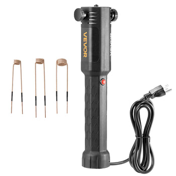 Induction Heater Bolt Removal, 1100W 110V Magnetic Induction Heater Kit, Handheld Nut Buster Tool for Rusty Screw Removing, Car Garage Repairing Tools with 3 Coil