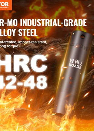 3/8" Drive Impact Socket Set, SAE 1/4"-3/4" and Metric 6-19mm 90 Piece Socket Set, 6 Point Cr-Mo Alloy Steel for Auto Repair, Includes Extension Bars Universal Joint Adapter Lock Storage Case