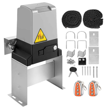 3300lbs Automatic Sliding Gate Opener Driveway Operator Infrared Sensor
