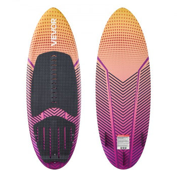 63-Inch Wakesurf Board, Wake Surfing Board with EPS Foam Core, EVA Non-Slip Pad & 3 Tail Fins, UV-Resistant Wakesurfing Boards for Adults Up to 250 lbs