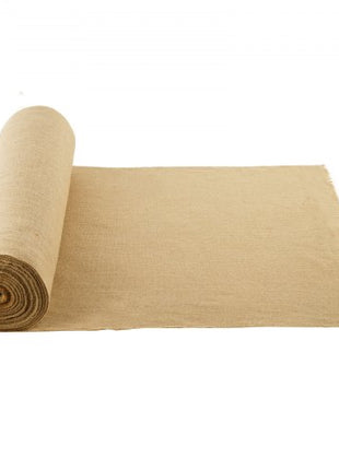Burlap Fabric Roll, 36 x 150 ft & 50 x 50 High Density Wide Natural Burlap Fabric Rolls, Jute Fabric Burlap Tree Wrap Roll, for Decor, Crafts, Wedding, Gardening, Plant & Tree Winter Covering