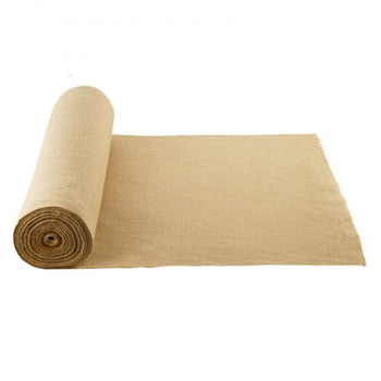 Burlap Fabric Roll, 36 x 150 ft & 50 x 50 High Density Wide Natural Burlap Fabric Rolls, Jute Fabric Burlap Tree Wrap Roll, for Decor, Crafts, Wedding, Gardening, Plant & Tree Winter Covering