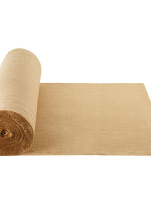 Burlap Fabric Roll, 40” x 300 ft & 45 x 45 High Density Wide Natural Burlap Fabric Rolls, Jute Fabric Burlap Tree Wrap Roll, for Decor, Crafts, Wedding, Gardening, Plant & Tree Winter Covering