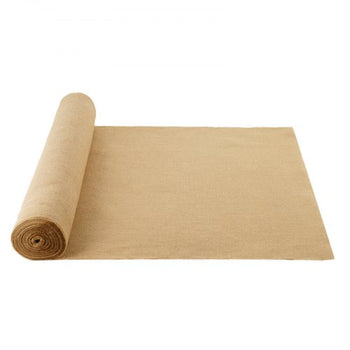 Burlap Fabric Roll, 40 x 150 ft & 45 x 45 High Density Wide Natural Burlap Fabric Rolls, Jute Fabric Burlap Tree Wrap Roll, for Decor, Crafts, Wedding, Gardening, Plant & Tree Winter Covering