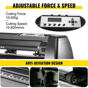 5.5x3.5 inch Cap Heat Press & 53 Inch Vinyl Cutter Machine w/ Floor Stand
