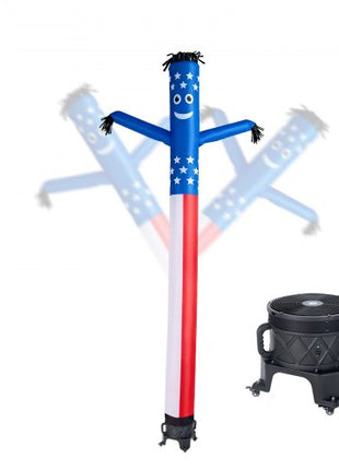 Inflatable Tube Man with Blower, 20 ft Tall, Wacky Waving Wind Flying Inflatable Dancing Tube Guy with 1 HP IPX3 Waterproof Blower Fan, for Outdoor Advertising Business Store Party Decoration