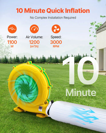 Inflatable Nightclub, 26.2 x 19.7 x 13.1 Ft, Blow up Party Tent with 1100W Blower, Large Inflatable Night Club Tent for Adults, Easy Setup Inflatable House Air Cube for Wedding Birthday White