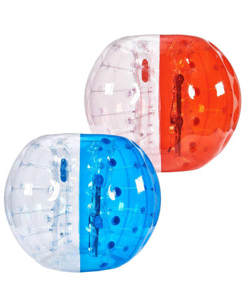 Inflatable Bumper Balls 2-Pack, 5FT/1.5M Body Sumo Zorb Balls for Teen & Adult, 0.8mm Thick PVC Human Hamster Bubble Balls for Outdoor Team Gaming Play, Bumper Bopper Toys for Garden, Yard, Park
