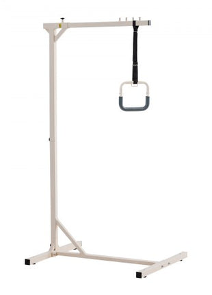 Trapeze Bar for Bed Mobility, Heavy-Duty Steel Free Standing Trapeze Bar 250 LBS Weight Capacity, Hospital Bed Pull Up Assist for Elderly & Disabled, Ideal for Hospitals, Nursing Home, Home Care