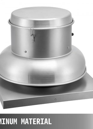 2400 CFM Roof Fan Up-blast Restaurant Exhaust Fan High Speed Direct Drive Up-blast Exhaust Fan 250W