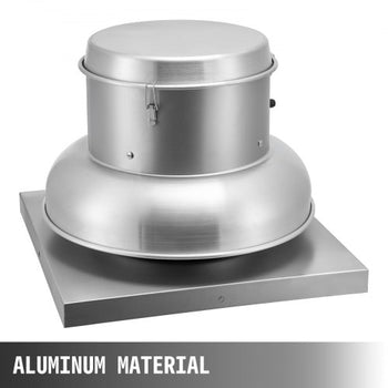 2400 CFM Roof Fan Up-blast Restaurant Exhaust Fan High Speed Direct Drive Up-blast Exhaust Fan 250W