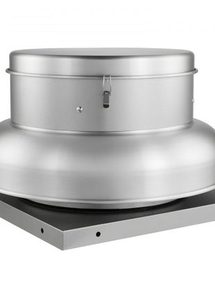 Roof Exhaust Fan, Attic Vent Fan with High-Power Motor, 24.8inch Fan Base Heavy-Duty Aluminum Alloy, Speed Control Adjustable Airflow 3000/3900CFM, Compact for Garage,Kitchen,Bathroom,Silver