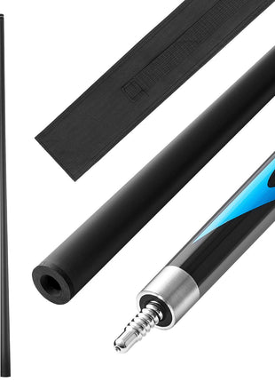 Pool Cue, 1 Piece Jump Break Cue, 58 inch & 19.5 oz Break Cues Pool Stick, Breaks Stick with Carbon Fiber Shaft & Maple Cues Butt, Heavy Hitter Breaks Jump Billiard Cue for Adult, Home, Office