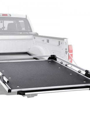 Sliding Truck Bed Organizer, 75 x 48-Inch Heavy Duty Truck Bed Storage Drawer with 1000 lbs Capacity, Features 6 Movable Rings for Securing, 2-Postion Slide out Tray for Pickup Trucks, Black