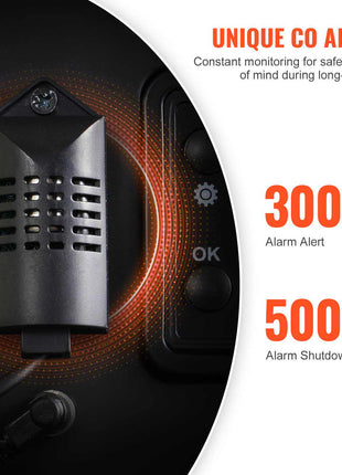 8KW Diesel Heater, 12V/24V All in One Diesel Air Heater, Bluetooth APP Control, Remote Control and Display Screen, CO Alarm, Fast Heating Vertical Portable Diesel Heater for Vehicles, Garage