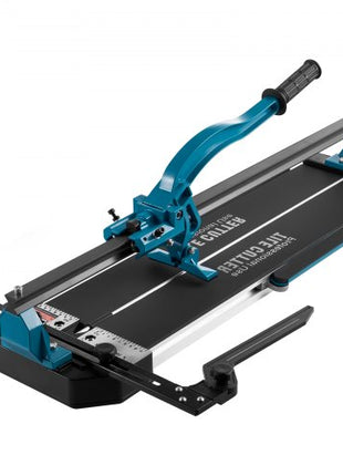 Manual Tile Cutter, 24 inch, Porcelain Ceramic Tile Cutter with Tungsten Carbide Cutting Wheel, Infrared Positioning, Anti-Skid Feet, Durable Rails for professional installers or beginners