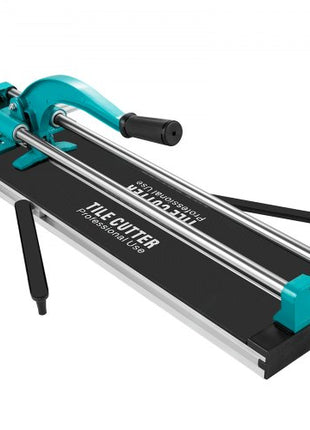 24 Inch Manual Tile Cutter Double Rails, Professional Tile Cutter W/Alloy Cutting Wheel for Porcelain and Ceramic Tiles