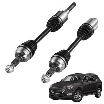 CV Axle Shaft Assembly, 2 Pieces Front Left & Right (Driver and Passenger Side), Automotive Replacement Joint Axles Pair Compatible with 2010-2017 Chevrolet Equinox, Alloy Steel & Carbon Steel