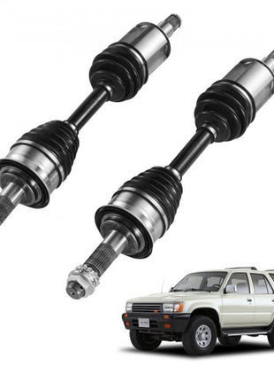 CV Axle Shaft Assembly, 2 Pieces Front Left & Right (Driver and Passenger Side), Automotive Replacement CV Joint Axles Pair Compatible with 1996-2002 Toyota 4Runner, Alloy Steel & Carbon Steel